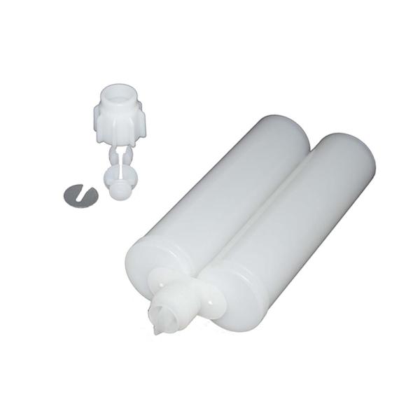 Lightweight Disposable 2 Part Epoxy Cartridge Empty 400ml 1:1