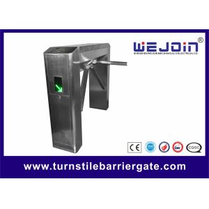 Cheap Pedestrian Tripod Access Control System , Turnstile Gate With Card Reader Automatic for sale