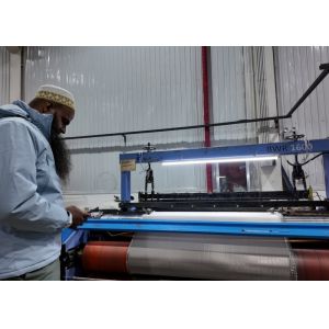 1600mm Full CNC Heavy Duty Wire Mesh Weaving Machine With Continuous Web Removal