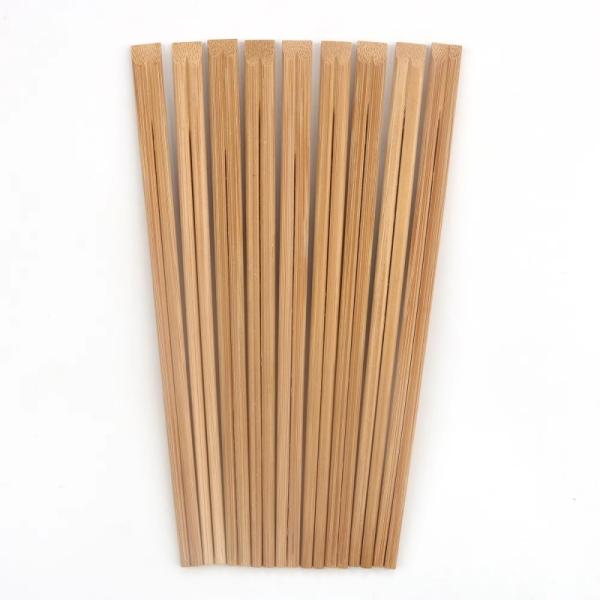 Quality Disposable Bamboo Chopsticks 21cm or 24cm Eco-Friendly Dining Carbonized Full Closed Paper wholesale