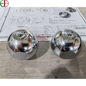 China EB Custom Stainless Steel Bearing Ball With Threaded Holes AISI 52100/Gcr15/JIS SUJ2 100Cr6 Chrome Steel Ball For Bearin on sale