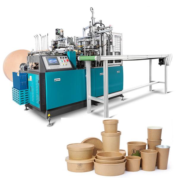PE Coated 140-350GSM Paper Plate And Bowl Making Machine For Convenient Noodle