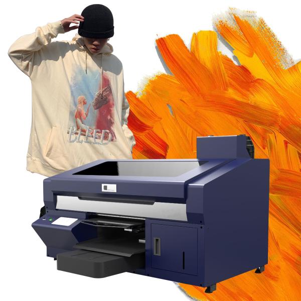 Single DTG Printer Desktop Digital Fabric Printer Printing Textile Printer Machine For T-Shirt Printing