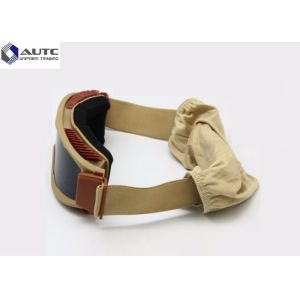 Spherical Military Style Sunglasses , Ballistic Shooting Glasses Elastic