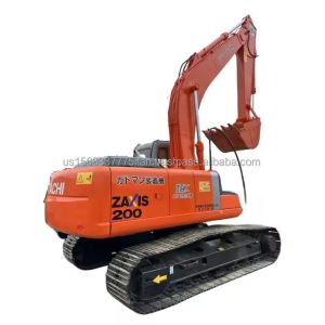 Big 20 Ton Hitachi ZX200 Excavator Made in Japan for Building Material Shops