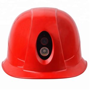 Construction Safety Helmet with Camera 4G 3G WIFI Network Wireless 2-Way Audio