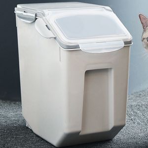 Sealed 10kg Storage Container Airtight Rice Container 5kg White