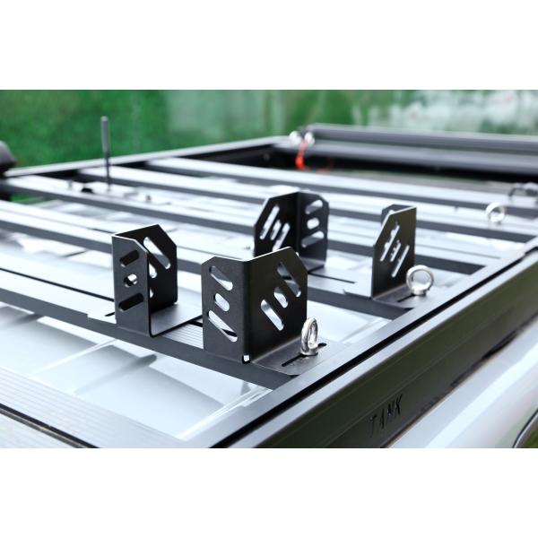 Stainless Steel Flat Roof Rack Extension for 4WD Accessories and Universal Car Models