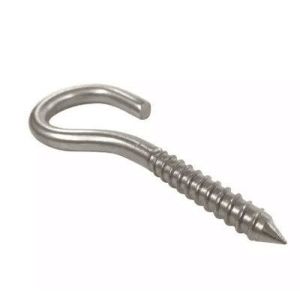 China Indoor Outdoor Metal Screw Hooks High Corrosion Resistance Easy To Fit on sale