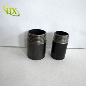 China TOE Welded pipe nipple black one side thread barrel nipple   | China Factory -Cangzhou Hongxin on sale