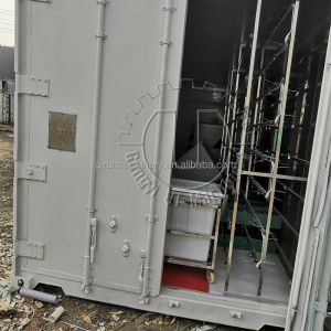 40HQ Container Hydroponic Fodder System for Farms White Barley Grass Growing