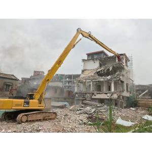 Excavator Long Reach Stick Boom Arm Ripper Weel Long Boom