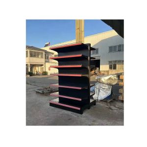 Factory custom color size gondola double 7 layers custom drugstore pharmacy