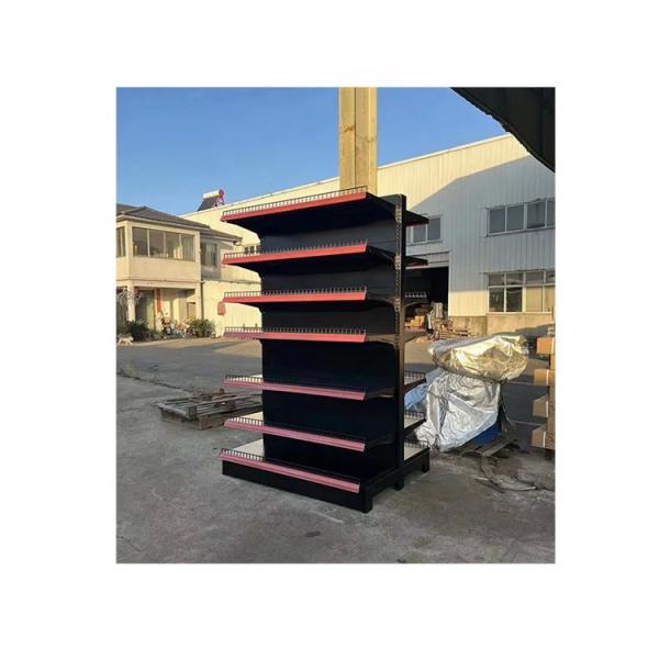 Factory custom color size gondola double 7 layers custom drugstore pharmacy