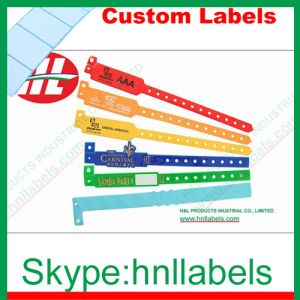 Cheap Thermal Synthetic Medical Identification Wristbands WB04 for sale