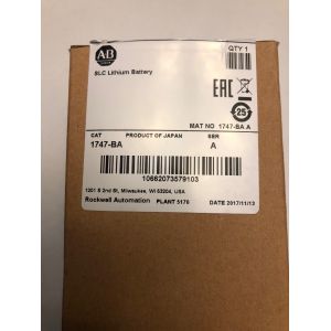 Compact Design AB 1747-BA CompactLogix 3V Battery for Easy Installation