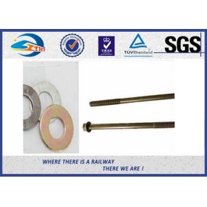 China Long Tunnel Bolts Tunneling Accessories , Hexagon Metro Bolts on sale