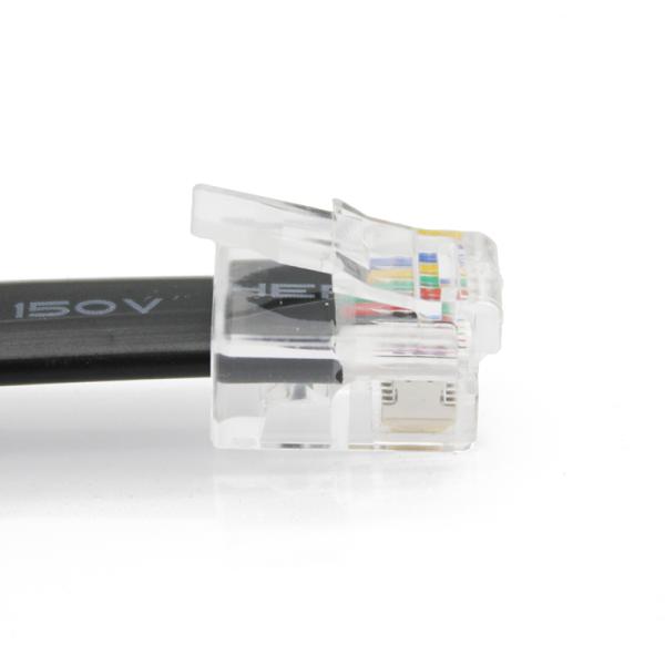 RJ12 Pure Copper Multi-strand Number Control Flat Telephone Line RJ12 Data 6