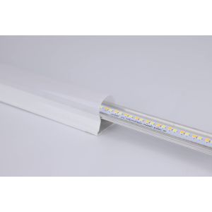 Super Bright LED Tube Light Fixtures Energy Saving with Transparent Striped