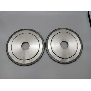 Grinding Stone 14F1R Electroplacted CBN Grinding Wheel With Raidu R2.5 B50/60