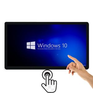 23.6" 24 inch Wall Mounted Interactive Digital Advertising Screen IR Touch