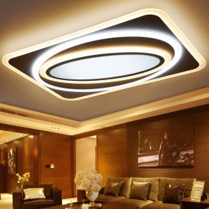 China Dimmable ultra-thin modern led ceiling lights for living room bedroom Remote control (WH-MA-106) on sale