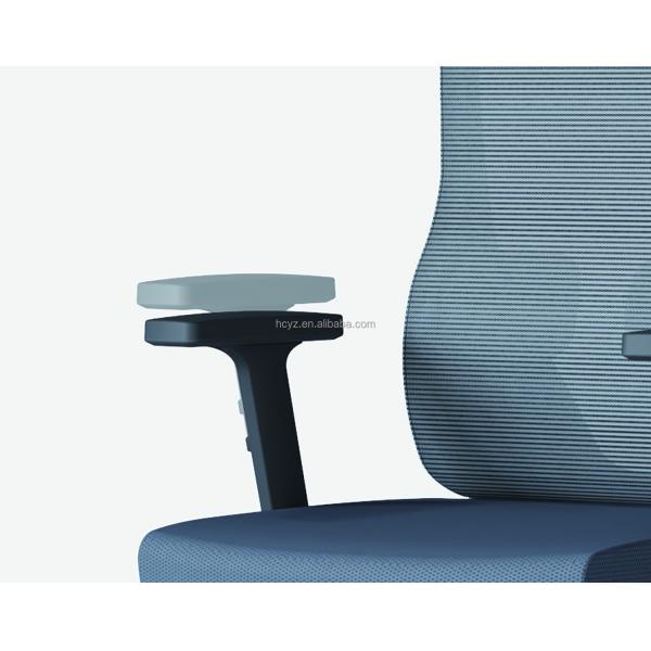 Office Furniture Luxury Lumbar Back Support Ergonomic Executive Swivel Computer Desk Mid-back Chairs