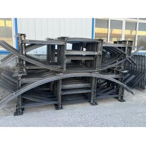 Hot Dip Galvanized Steel Structure Platform Supporting Electrical Cabinet On