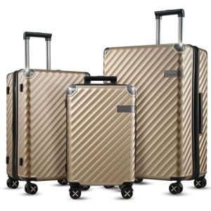 Luggage 22x14x9 Airline Approved - 35L Polycarbonate Expandable Hard Shell