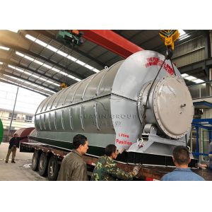 Cheap Plastic Tyre Pyrolysis Oil To Diesel Urban For Environment for sale