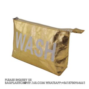 Tyvek Cosmetic Bag,Fashional Tyvek Cosmetic Bag Custom print recycled waterproof