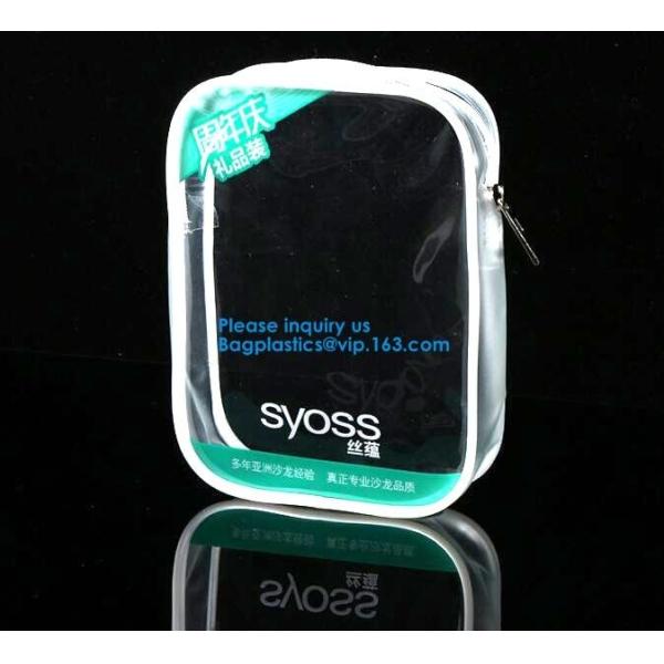 Quality Customized Size And Thickness PVC Travel Slider Bag,Frosted Cosmetic Garment Poly k Bag Matte Plastic Bag Bagease wholesale