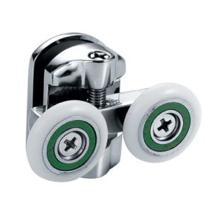 China ODM Shower Enclosure Sliding Glass Door Rollers With 22-26mm Wheel on sale