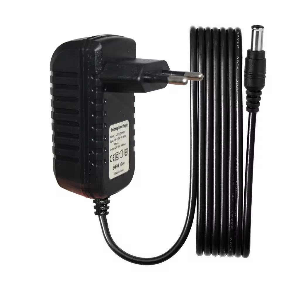 5V 2A EU Power Adapter with 2.1mm DC Plug