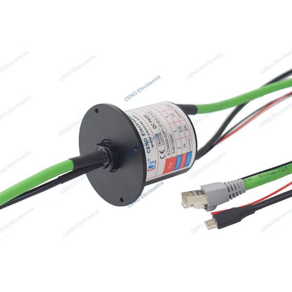 Quality USB 2.0 Signal Slip Ring With 1000M Gigabit Ethernet And Electric Power wholesale