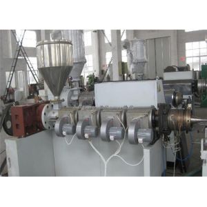 Cheap PVC Corrugated Pipe Making Machine , Plastic Corrugated Pipe Production Line for sale