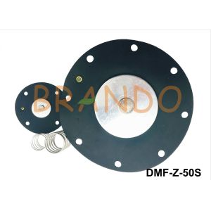 Long Working Cycles Life NBR Solenoid Valve Diaphragm With 8 Mounting Hole