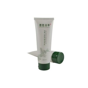 China Customized Skin Cream BB Cream Face Wash Lotion Empty Cosmetic Tube Plastic Packaging Tube with pump on sale