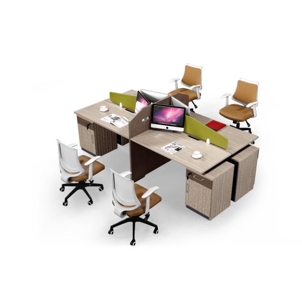 Quality Anti Fire Modular Office Partition , Workstation Office Furniture Fine Workmanship wholesale