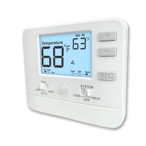 Blue Backlight Electronic Room Thermostat for Precise Temperature Control 50