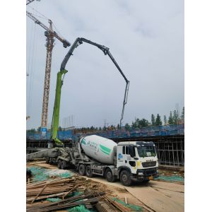 2017 Concrete Placing Boom Pumping Machine Second Hand Truck Mounted Concrete