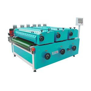 ISO9001 Width 1320mm Plastic Metal Three Roll Coating Machine