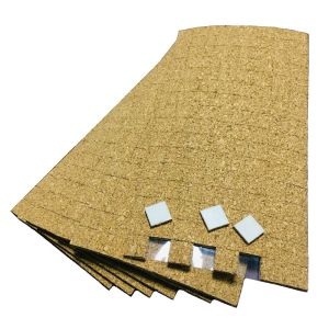 Glass Separator Cork Mat With Static Foam For Shipping 20*20*3+1 by Sheets