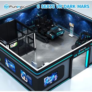 6 Seats 9D Virtual Reality Simulator With 12 Months Warranty ISO9000