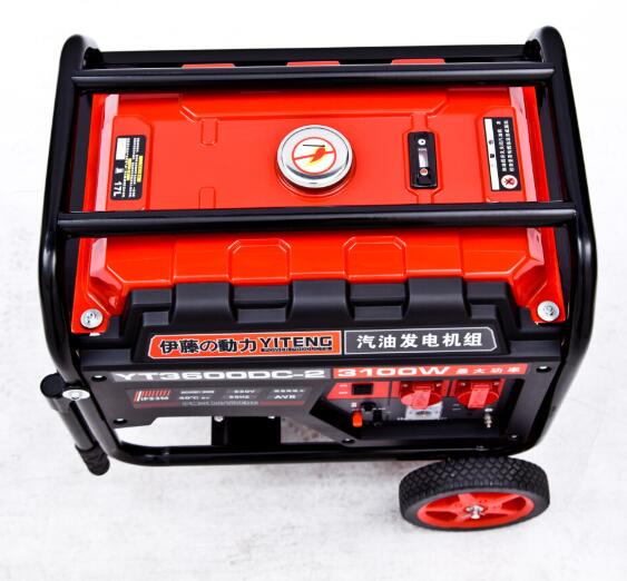 Gasoline Portable Generator with Rated Current 23A and Rated Voltage 220V