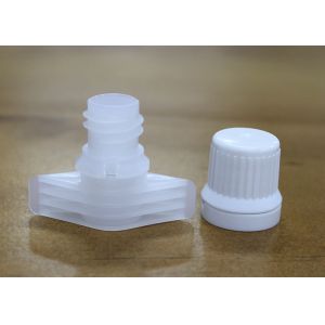 China Theft Proof Pour Spout Caps For Hair Dye Pouches With 40 Millimeter Sealing Length on sale
