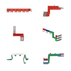 High Conductivity Flexible Copper Foil Connector With Flame Retardant Heat