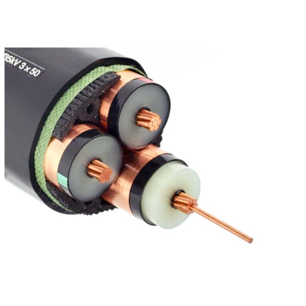 Quality Shanghai Shenghua 1 X 240 Sqmm 33kV XLPE Insulated Cable Mid Voltage IEC 60502-2 Electrical Cable wholesale