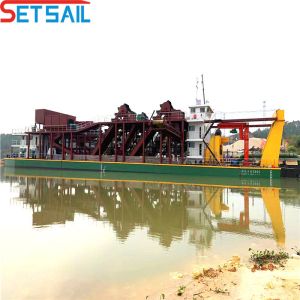 Diesel Power Type 14 Inch Water Flow 2000 Cutter Suction Dredger with Pump Size