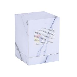 Personalized Rigid Cardboard Luxury Candle Gift Box With Foam Insert